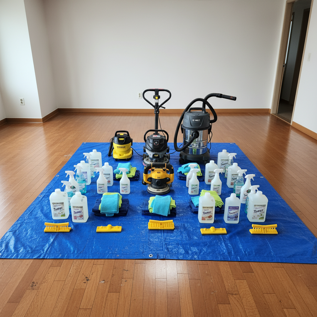 인천 부평 구축 아파트 입주청소 후기: 15년 묵은 때 완벽 제거!