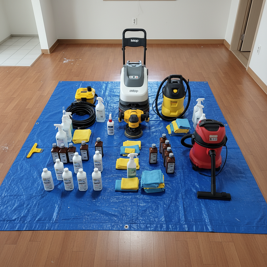 인천 남동구 구축 아파트 입주청소: 15년 묵은 먼지, 전문 장비로 말끔하게!